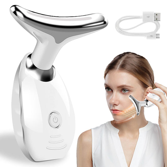 Rechargeable Face & Neck Massager | Lift, Sculpt & Glow at Home