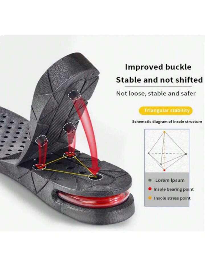 Premium Adjustable Height Increase Insoles – Invisible Lift & All-Day Comfort