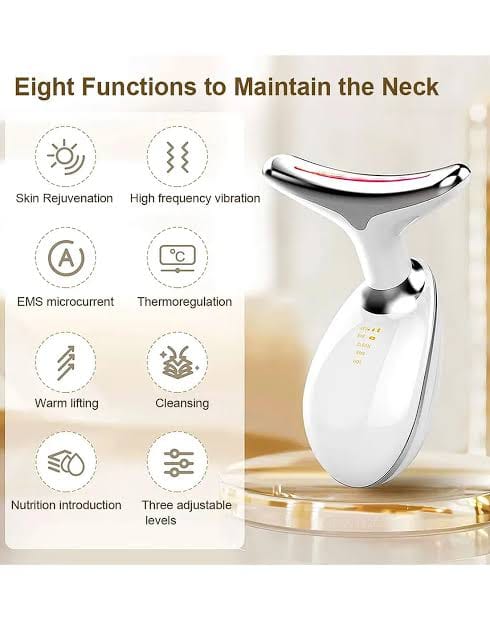 Rechargeable Face & Neck Massager | Lift, Sculpt & Glow at Home