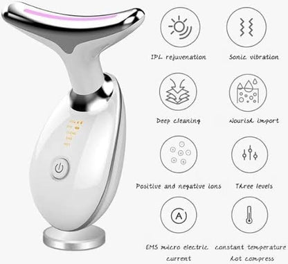 Rechargeable Face & Neck Massager | Lift, Sculpt & Glow at Home